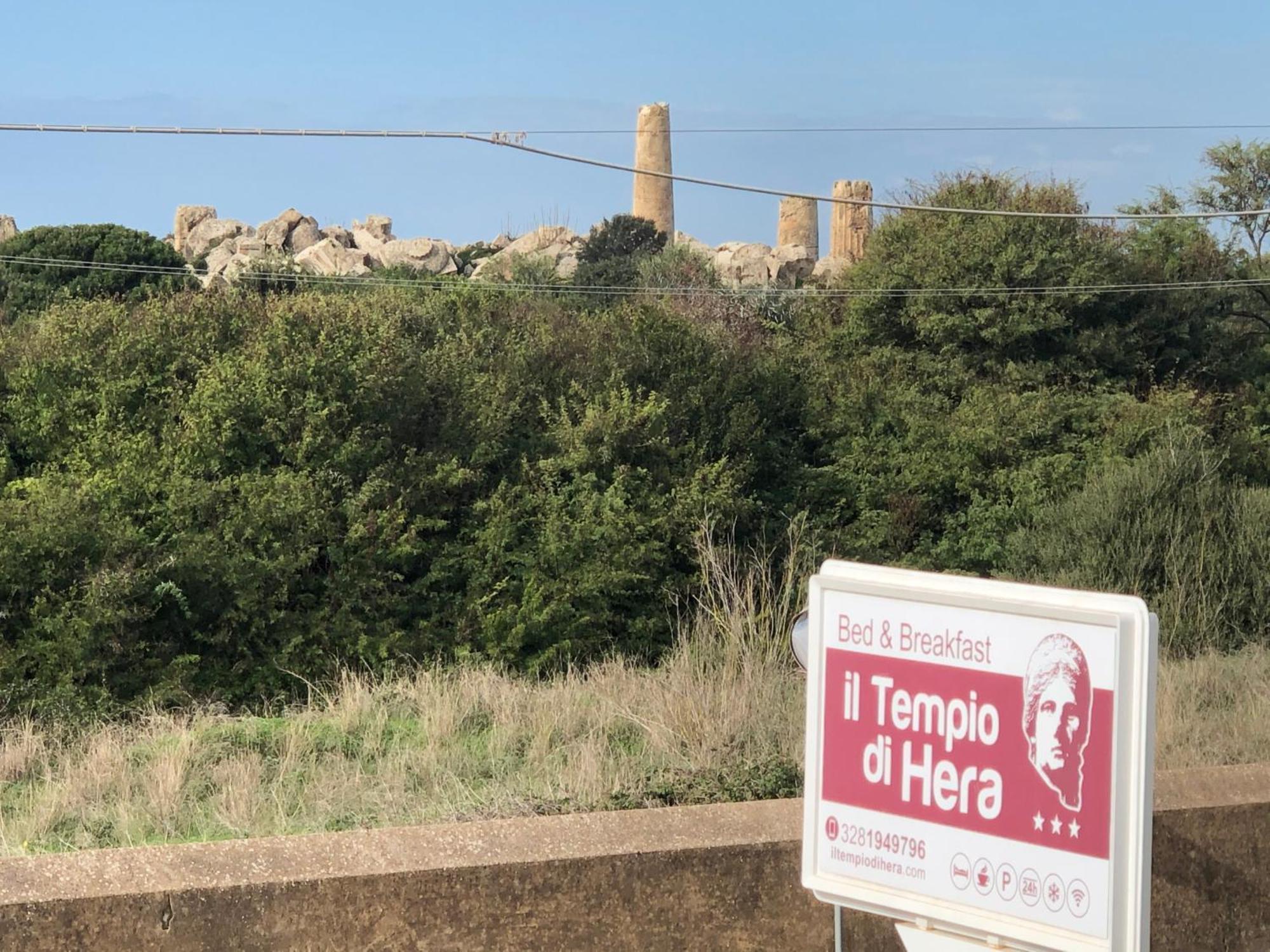 Il Tempio Di Hera Marinella di Selinunte Kamer foto